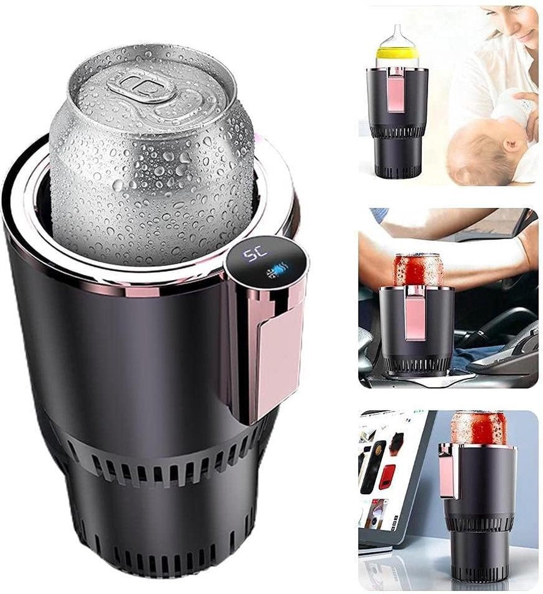 2-in-1 car cup hot-cold