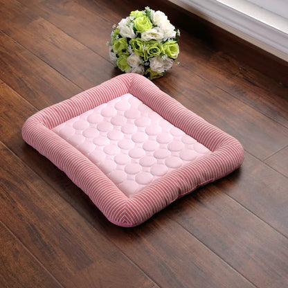 Dog Cooling Mat - Machine Washable Summer Sleeping Pad